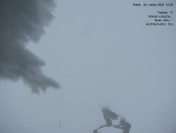 Luční bouda, pramen Bílého Labe