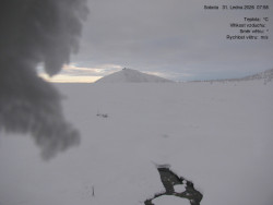 Luční bouda, pramen Bílého Labe