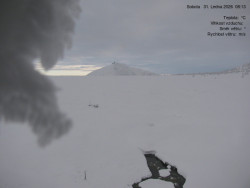 Luční bouda, pramen Bílého Labe