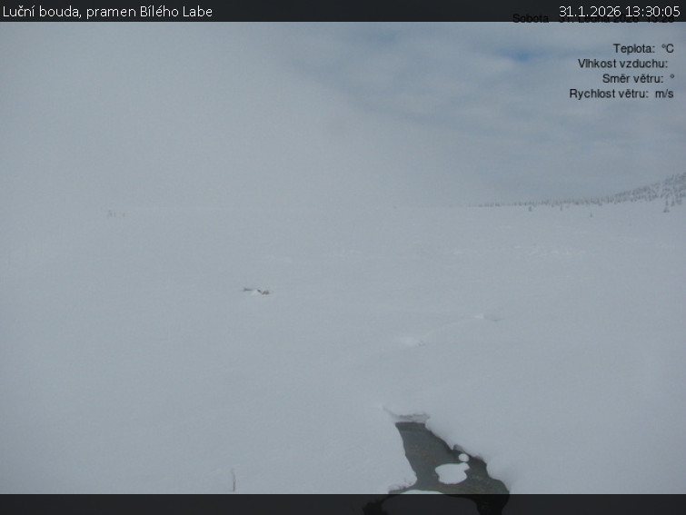 Luční bouda - Luční bouda, pramen Bílého Labe - 31.1.2026 v 13:30