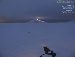 Luční bouda, pramen Bílého Labe