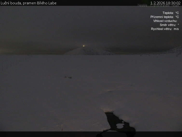 Luční bouda - Luční bouda, pramen Bílého Labe - 1.2.2026 v 18:30