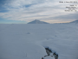 Luční bouda, pramen Bílého Labe