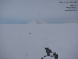 Luční bouda, pramen Bílého Labe