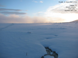 Luční bouda, pramen Bílého Labe