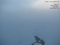 Luční bouda, pramen Bílého Labe