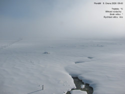 Luční bouda, pramen Bílého Labe