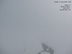 Luční bouda, pramen Bílého Labe