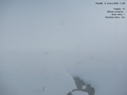 Luční bouda, pramen Bílého Labe