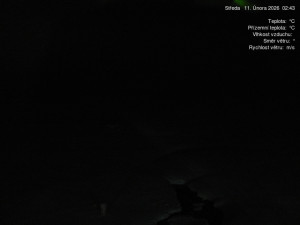 Luční bouda - Luční bouda, pramen Bílého Labe - 11.2.2026 v 02:45