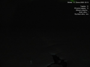 Luční bouda - Luční bouda, pramen Bílého Labe - 11.2.2026 v 03:15