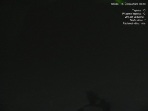 Luční bouda - Luční bouda, pramen Bílého Labe - 11.2.2026 v 03:45