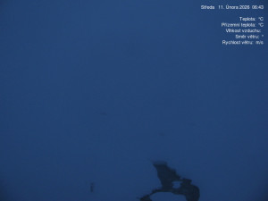 Luční bouda - Luční bouda, pramen Bílého Labe - 11.2.2026 v 06:45