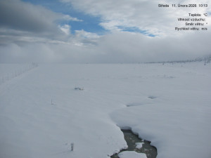 Luční bouda - Luční bouda, pramen Bílého Labe - 11.2.2026 v 10:15