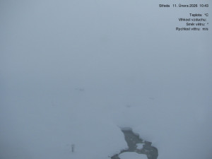 Luční bouda - Luční bouda, pramen Bílého Labe - 11.2.2026 v 10:45