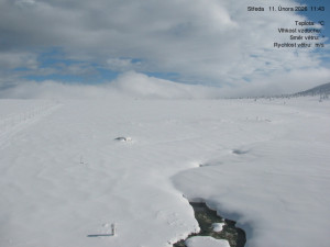 Luční bouda - Luční bouda, pramen Bílého Labe - 11.2.2026 v 11:45