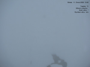 Luční bouda - Luční bouda, pramen Bílého Labe - 11.2.2026 v 13:45