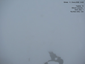 Luční bouda - Luční bouda, pramen Bílého Labe - 11.2.2026 v 14:45