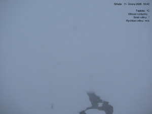 Luční bouda - Luční bouda, pramen Bílého Labe - 11.2.2026 v 16:45