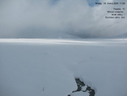 Luční bouda, pramen Bílého Labe