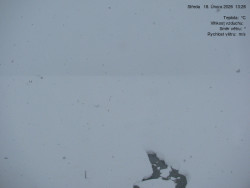 Luční bouda, pramen Bílého Labe