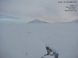 Luční bouda, pramen Bílého Labe