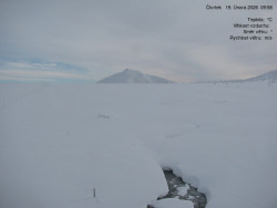 Luční bouda, pramen Bílého Labe