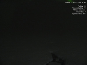 Luční bouda - Luční bouda, pramen Bílého Labe - 21.2.2026 v 01:45 Luční bouda - Luční bouda, pramen Bílého Labe - 21.2.2026 v 01:45