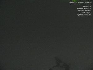 Luční bouda - Luční bouda, pramen Bílého Labe - 21.2.2026 v 04:45 Luční bouda - Luční bouda, pramen Bílého Labe - 21.2.2026 v 04:45