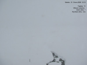 Luční bouda - Luční bouda, pramen Bílého Labe - 21.2.2026 v 12:15