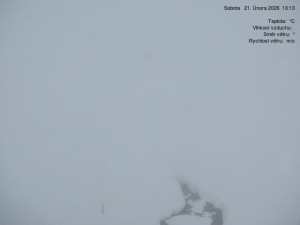 Luční bouda - Luční bouda, pramen Bílého Labe - 21.2.2026 v 13:15