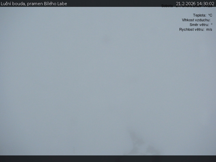 Luční bouda - Luční bouda, pramen Bílého Labe - 21.2.2026 v 14:30