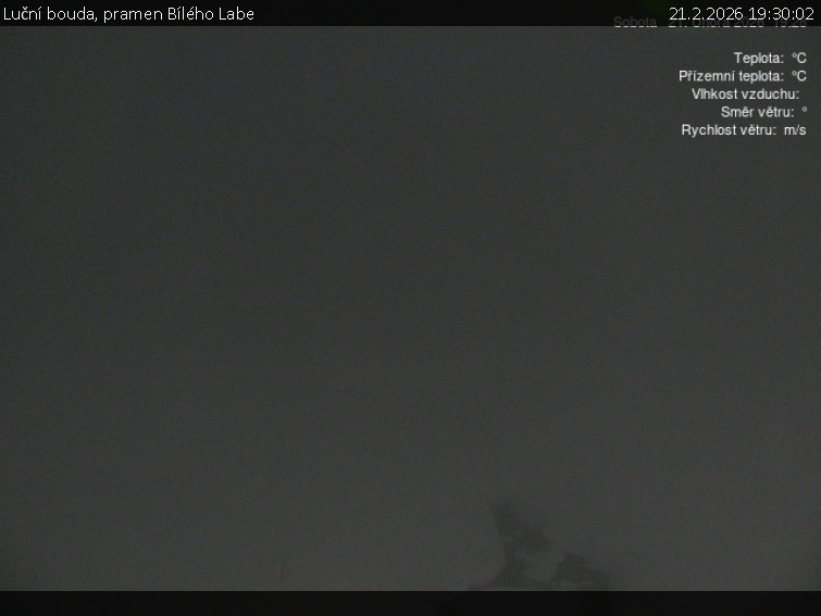 Luční bouda - Luční bouda, pramen Bílého Labe - 21.2.2026 v 19:30