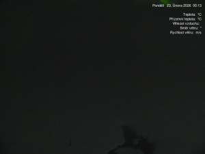 Luční bouda - Luční bouda, pramen Bílého Labe - 23.2.2026 v 00:15 Luční bouda - Luční bouda, pramen Bílého Labe - 23.2.2026 v 00:15