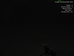 Luční bouda - Luční bouda, pramen Bílého Labe - 23.2.2026 v 01:00 Luční bouda - Luční bouda, pramen Bílého Labe - 23.2.2026 v 01:00