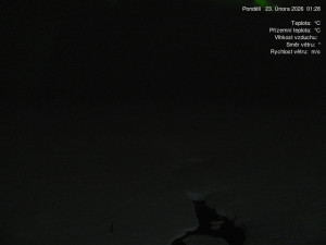 Luční bouda - Luční bouda, pramen Bílého Labe - 23.2.2026 v 01:30 Luční bouda - Luční bouda, pramen Bílého Labe - 23.2.2026 v 01:30