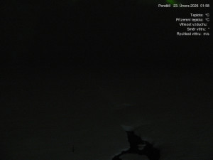 Luční bouda - Luční bouda, pramen Bílého Labe - 23.2.2026 v 02:00 Luční bouda - Luční bouda, pramen Bílého Labe - 23.2.2026 v 02:00