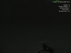 Luční bouda - Luční bouda, pramen Bílého Labe - 23.2.2026 v 02:15 Luční bouda - Luční bouda, pramen Bílého Labe - 23.2.2026 v 02:15