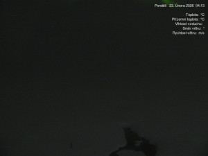 Luční bouda - Luční bouda, pramen Bílého Labe - 23.2.2026 v 04:15 Luční bouda - Luční bouda, pramen Bílého Labe - 23.2.2026 v 04:15