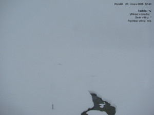 Luční bouda - Luční bouda, pramen Bílého Labe - 23.2.2026 v 12:45