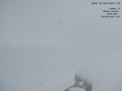 Luční bouda, pramen Bílého Labe