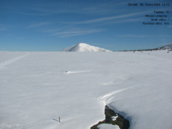 Luční bouda, pramen Bílého Labe