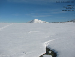Luční bouda, pramen Bílého Labe