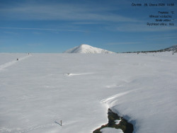 Luční bouda, pramen Bílého Labe
