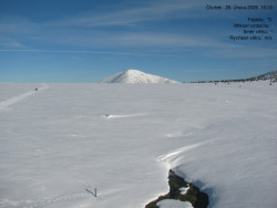 Luční bouda, pramen Bílého Labe
