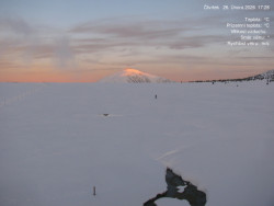 Luční bouda, pramen Bílého Labe