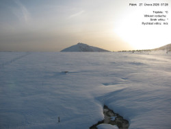 Luční bouda, pramen Bílého Labe