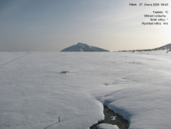 Luční bouda, pramen Bílého Labe