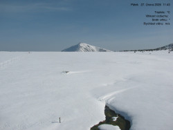 Luční bouda, pramen Bílého Labe