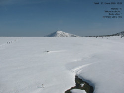 Luční bouda, pramen Bílého Labe